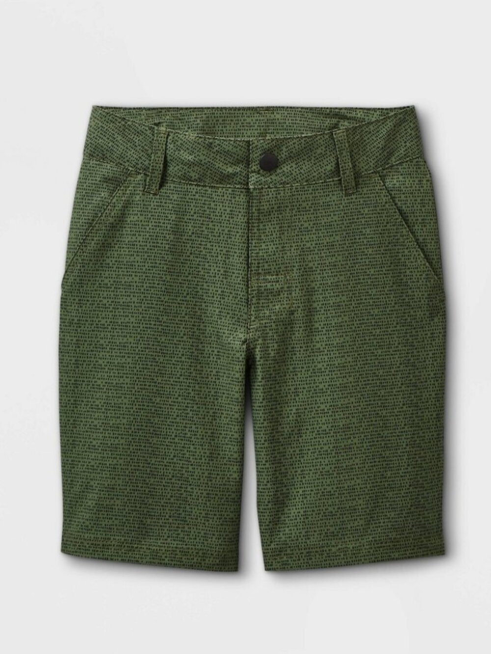 Art Class Boys Size 7 Green Dot Cargo Shorts Mesh Lined 🩳
